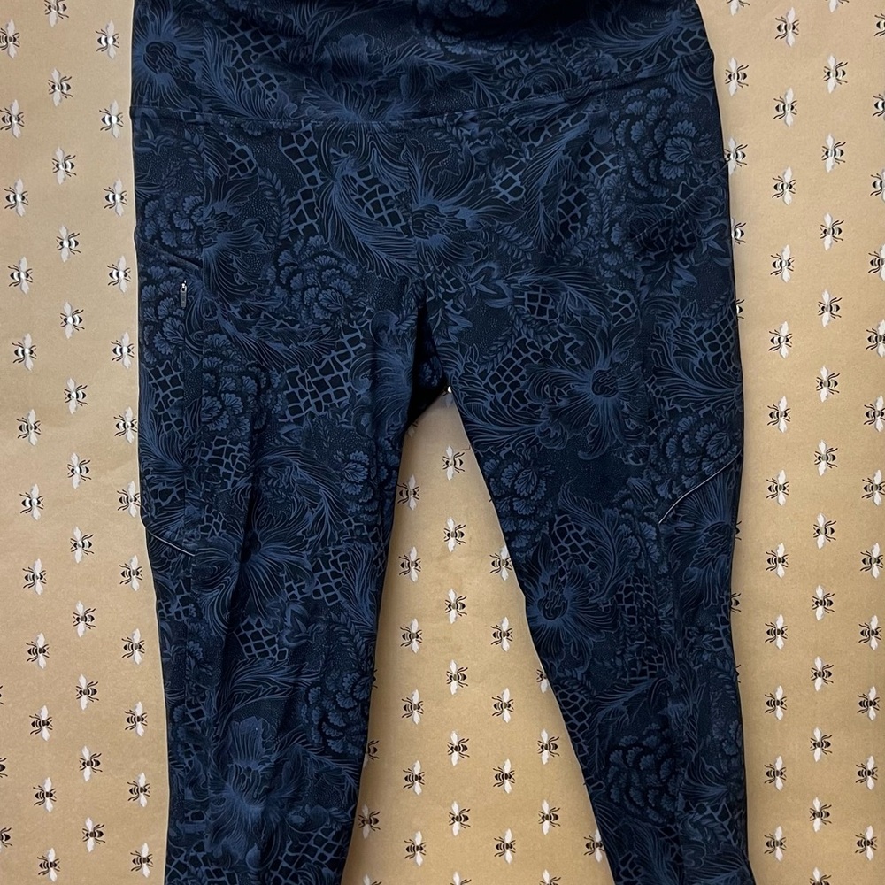 Floral Patterned Kids Leggings